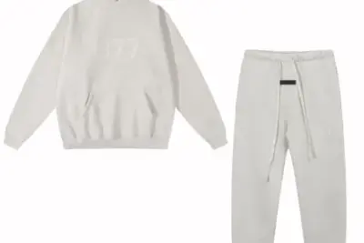 Fear of God Essentials 1977 Light Oatmeal Full Set White