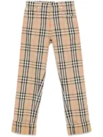Burberry Check-print trousers