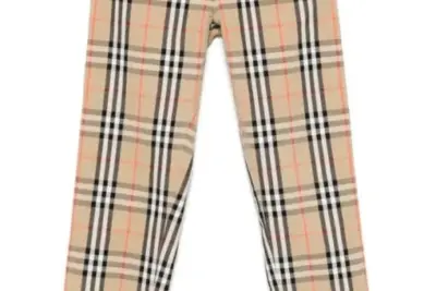 Burberry Check-print trousers
