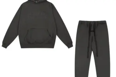 Fear Of God ESSENTIALS Tracksuit Set Black