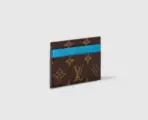 Double Card Holder Gaston Blue - Image 2