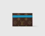 Double Card Holder Gaston Blue