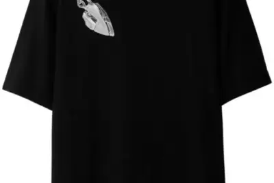 Burberry Shield cotton T-shirt black/grey
