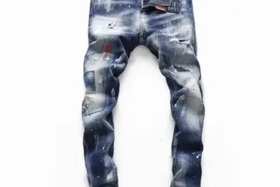 Dsquared2 Slim-Fit Jeans Fade White