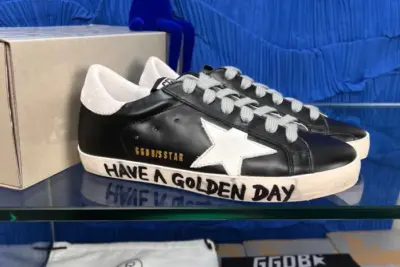 Golden Goose Super-Star Sneakers Black