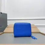Balenciaga Wallet Glossy Blue - Image 3