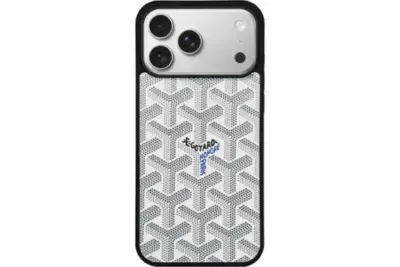 Goyard iPhone Case White