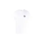 LOEWE Cotton Embroidered-Logo T-shirt White