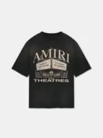 AMIRI THEATRES OVERSIZED T-SHIRT BLACK