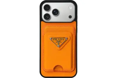 Prada Set Magsafe Cardholder Orange