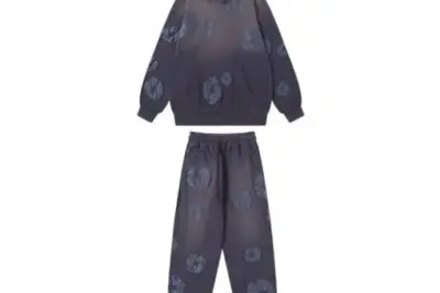 Denim Tears Cotton Wreath Tracksuit Washed Blue