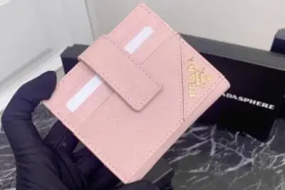 Prada Wallet 10cm Lite Pink