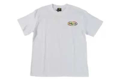 Corteiz Short Sleeved Sunset Tee White