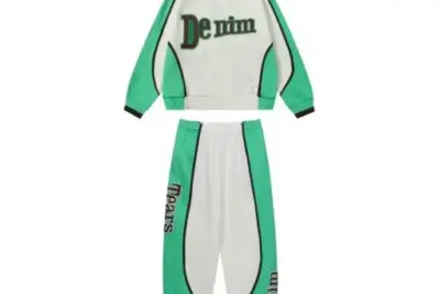Denim Tears Cotton Wreath Sweatsuit Brilliant Green