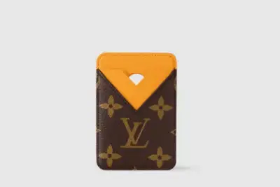 LV Porte-Cartes Magnet Safran Yellow