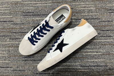 Golden Goose Stardan Leather Sneakers White