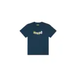Denim Tears Floral Logo T-Shirt Navy
