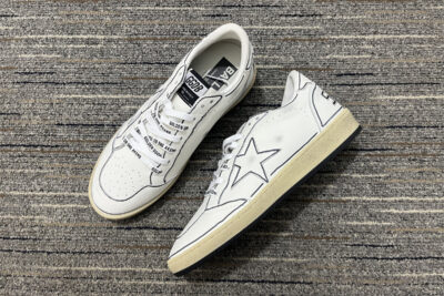 Golden Goose Ball Star White Graffiti Star Sneaker