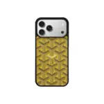 Goyard iPhone Case Yellow