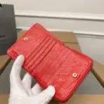 Balenciaga Wallet Shiny Red - Image 3