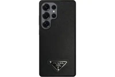 Prada Samsung Case Logo Black