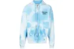 Gallery Dept. Sun Faded Zip Up Hoodie Blue