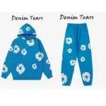 Denim Tears Black Flora Tracksuit Paste