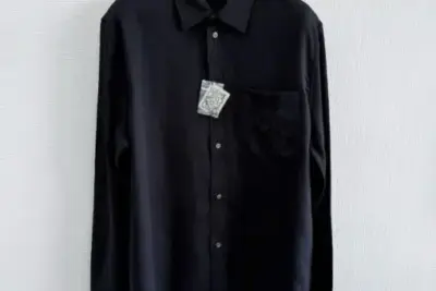 Loewe Leather Shirt Black