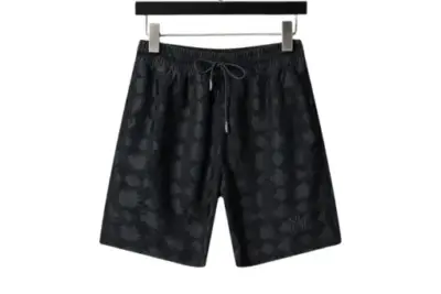 Amiri Short Copacabana Jacquard Black