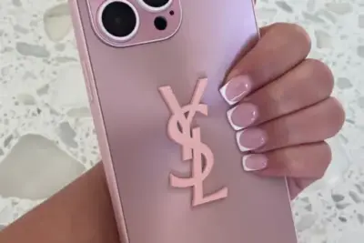 YSL Pink on Pink iPhone Case