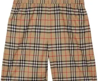 Burberry check-print Shorts