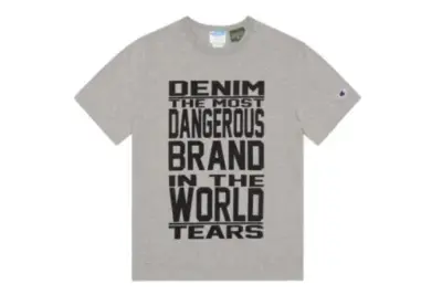 Denim Tears Firecracker T-Shirt Grey