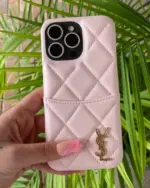YSL Soft Pink iPhone Case Pink