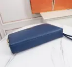 Prada Hand Wallet Blue - Image 3