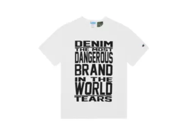 Denim Tears Most Dangerous T-Shirt White