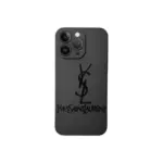 YSL iPhone Case Black