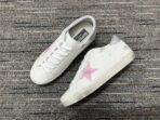 Golden Goose Superstar Glossy Detailed Sneakers White Pink