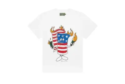 Denim Tears Firecracker T-Shirt White