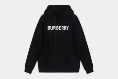 Burberry Hooded Sweater Black
