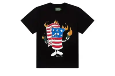 Denim Tears Firecracker T-Shirt Black