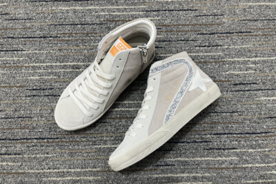 Golden Goose Slide High-Top Suede Sneaker Grey