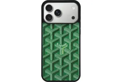 Goyard iPhone Case Green With Magsafe Design
