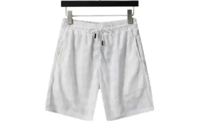 Amiri Short Copacabana Jacquard White