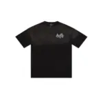 Amiri Crystal Flames Oversized T Shirt Black Cotton