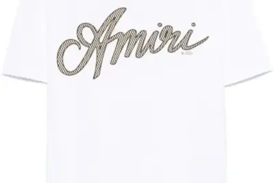 AMIRI Script T-shirt white