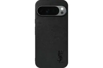 YSL Prime Black Pixel Case Black Logo