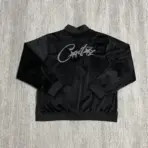 Corteiz VVS Velour Jacket Black - Image 2