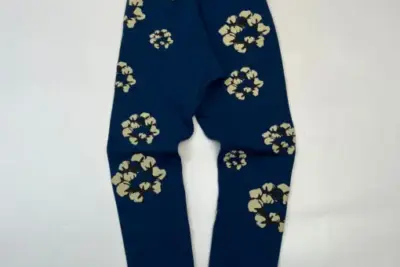 Denim Tears The Cotton Wreath Sweatpant Dark Blue