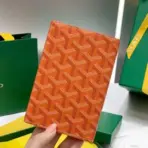 Goyard Saint Pierre Card Holder Wallet Orange