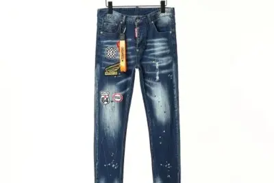 Dsquared2 Jeans White Blue
